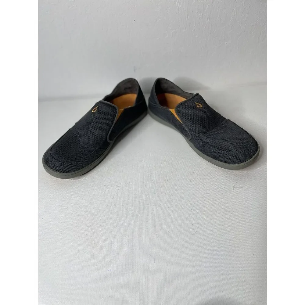 Olukai Nohea Mesh Blue Mens Size 8 Slip on Casual Shoes